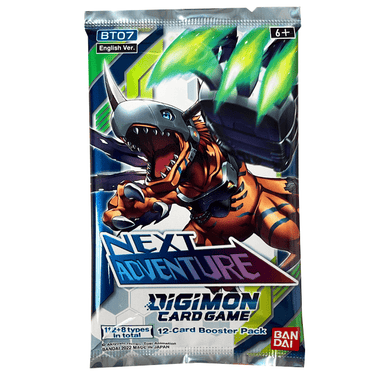 digimon card game Digimon: Next Adventure single booster pack